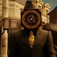 Large Clock man