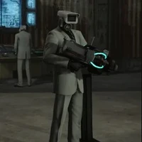 scientist camera man (feidi)