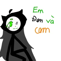 em đen