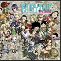 Juvia, Levy, Gajeel, Carla, Wendy