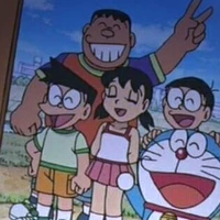 Chaien,Suneo,Shizuka và Nobita