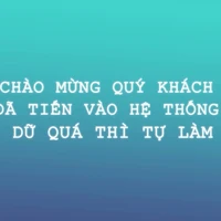 Hệ thống [chê dữ quá thì tự làm đi]