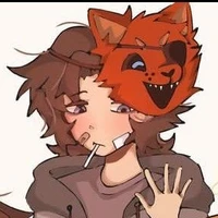 Michael Afton. [Foxy Mask]