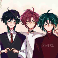 Venti, Heizou, Xiao