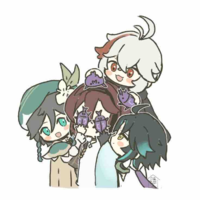 Kazuha, Venti, Heizou, Xiao