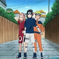 Naruto, Sakura, Sasuke