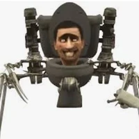 Gray Jetpack Claw Skibidi Toilet