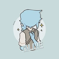 blue