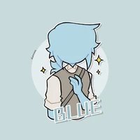 blue