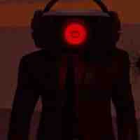 Dark speakerman