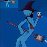 blue