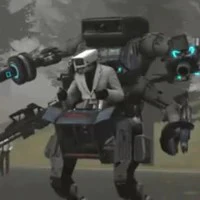 mech scientists cameraman