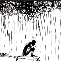 Tác giả bị overthingking và trầm cảm nặn