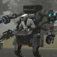 mech scientists cameraman