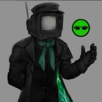Green Tv Man-Ricos 
