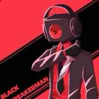 Dark speakerman