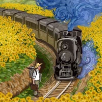 Bị mê Van Gogh á