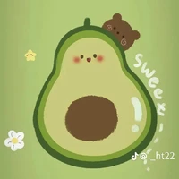 Quả bơ cute