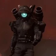 Plunger Black camera woman/ Cathy