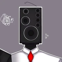 Large Speaker Man