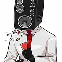 large cameraman