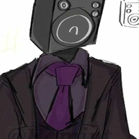 dark large speakerman