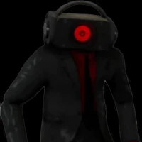 dark speaker man