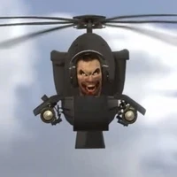Helicopter toilet