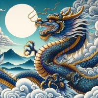 rồng phương đông(thú cưng của tác giả)🐉