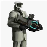 Scientist camera man