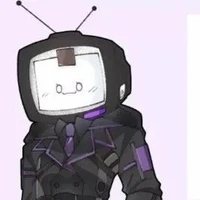 Cartoon TV woman