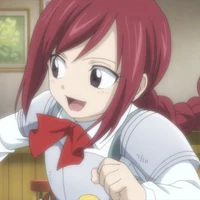 Erza Scarlet.
