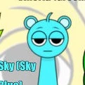 sky bị bươm bướm ( joke )