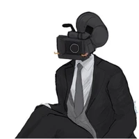 Large Cameraman - Azul