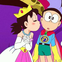 Nobita+Shizuka