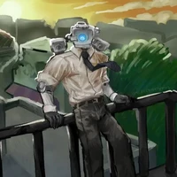 jay/scientist camera man 