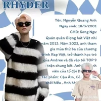 Q.Anh: Rhyder