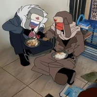 2 cha con đoàn kết