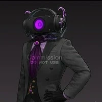 Dark Violet Speakerman - Davis