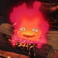 calcifer(ngọn lửa là trái tim của howls)