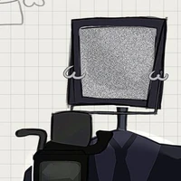 Large TV man/Alex